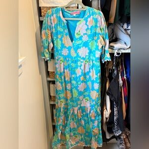 Preppy Girl Maxi Dress- purchased at store in Naples Fl. Size m.